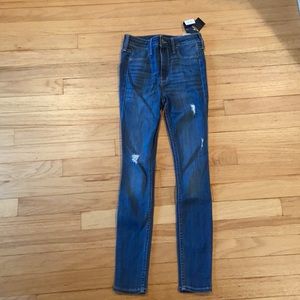 hollister jean legging